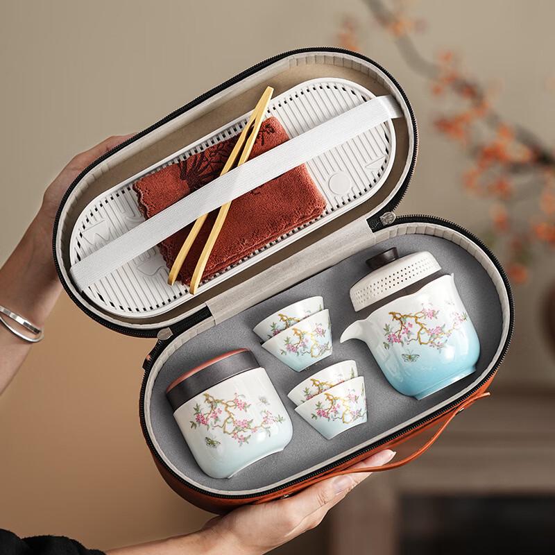 Wisteria Travel Tea Set