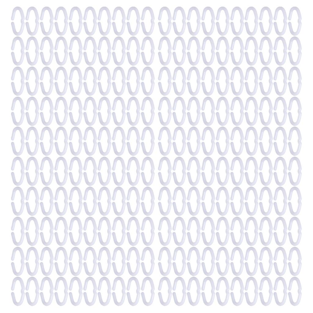 200PCS PP Plastic Chicken Beak Clasps Reusable Rooster Mouth Snap Ring Poultry Farming SuppliesS