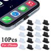 20/10/5Pcs Silicone Dust Plug for iPhone 12 13 14 Pro MAX 8 XS IOS Lightning Charging Port Cover Cap Soft Rubber Dustproof Plugs2