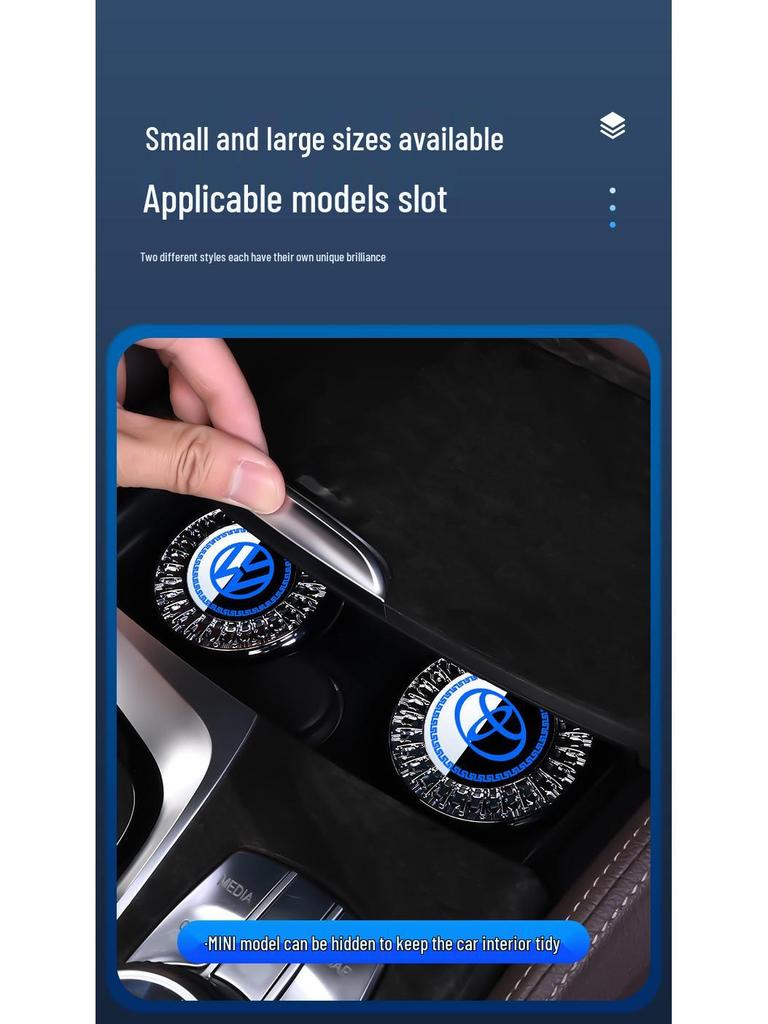 LED Ashtray with Lid for Lynk & Co New Energy ZERO (Models 01, 02, 03, 05, 06, 09)