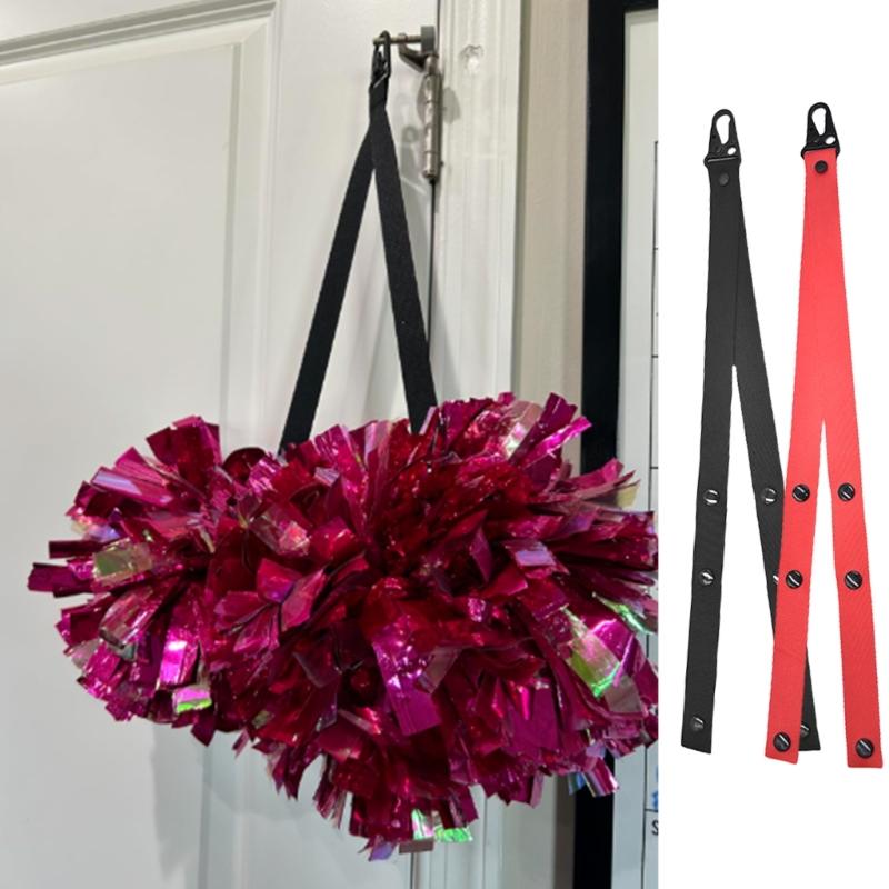 Cheerleader Pompon Holder Strap Pompon Strap Lanyard Cheerleading Accessories for Sports Meeting Ceremony Enduring