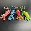 Piccola Bambola Calamaro Stampata 3D Articolata Ciondolo Zaino Nuovo Ciondolo Portachiavi Polpo Regalo