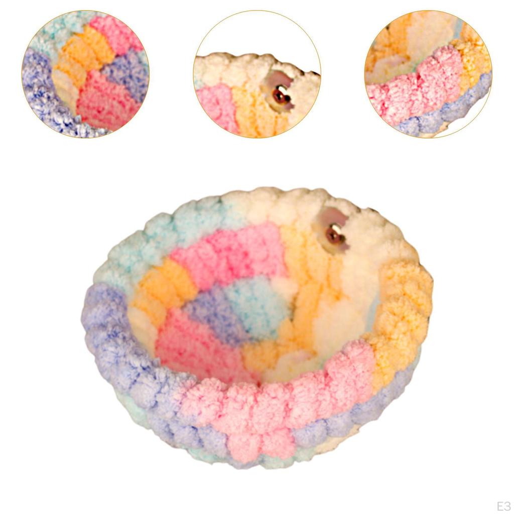 Bird Hideaway Hut for Parrots And Small Animals Washable Nest Hamsters Budgies