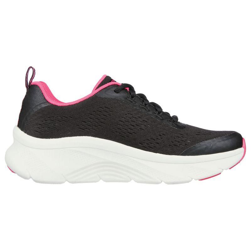 Skechers Arch Fit DLux Pohodlné Všestranné Síťované Nízké Běžecké Boty Dámské tenisky Černé 149687-BKHP