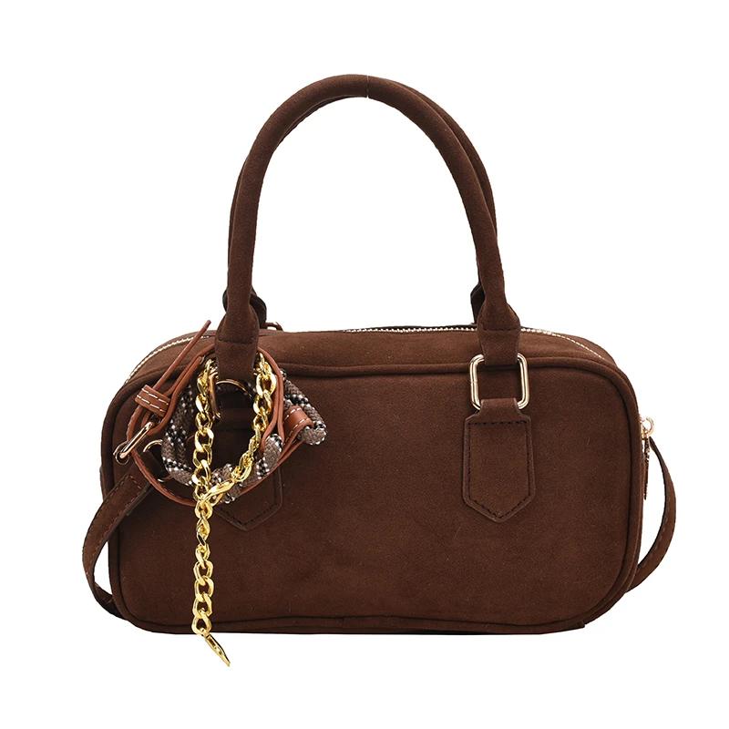 

Simplicity женские сумки через плечо высокого качества трендовые повседневные универсальные замшевые женские сумки через плечо