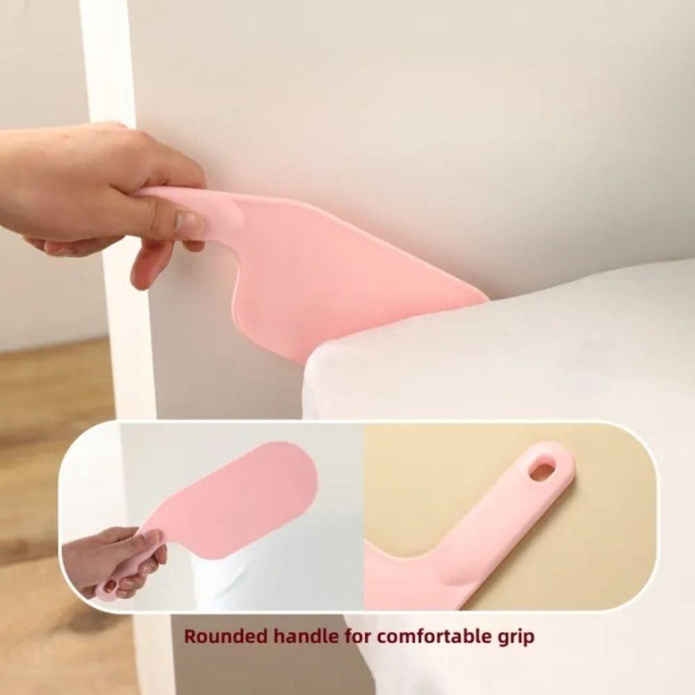 1/3PCS Durable Multifunctional Bed Sheet Organizer Non-slip Plastic Sheet Tucker Tool Bed Skirt Replacement Hotel