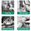 6/8inch Adjustable Wrench Professional Shifters Spanner with Wide Calibers Opening for Household