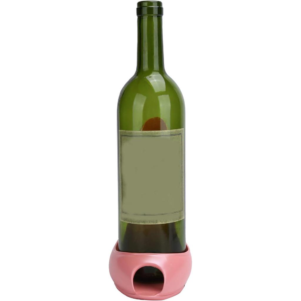 TOPINCN Wine Rack Synthetic Wine Bottle Display Holder Innovative Highheeled Shoe Shape Home Decoration Accessories()