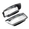 2PCS Headlight Headlamp Lens Cover Shell 8T0941029 8T0941030 For A5 S5 RS5 2008-2012