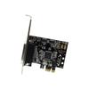 Carte combo série/parallèle PCI Express 2S1P - STARTECH - PCIe profil bas
