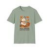 Unisex Softstyle T-Shirt | Tea Trees Tiny Joys | Ghost Squirrel Autumn Tee