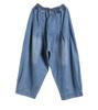 Übergröße Damen Baggy Oversize Jeans Denim Lässig Cross Pants Damen Vintage Haremshose Hose Weites Bein Jeans
