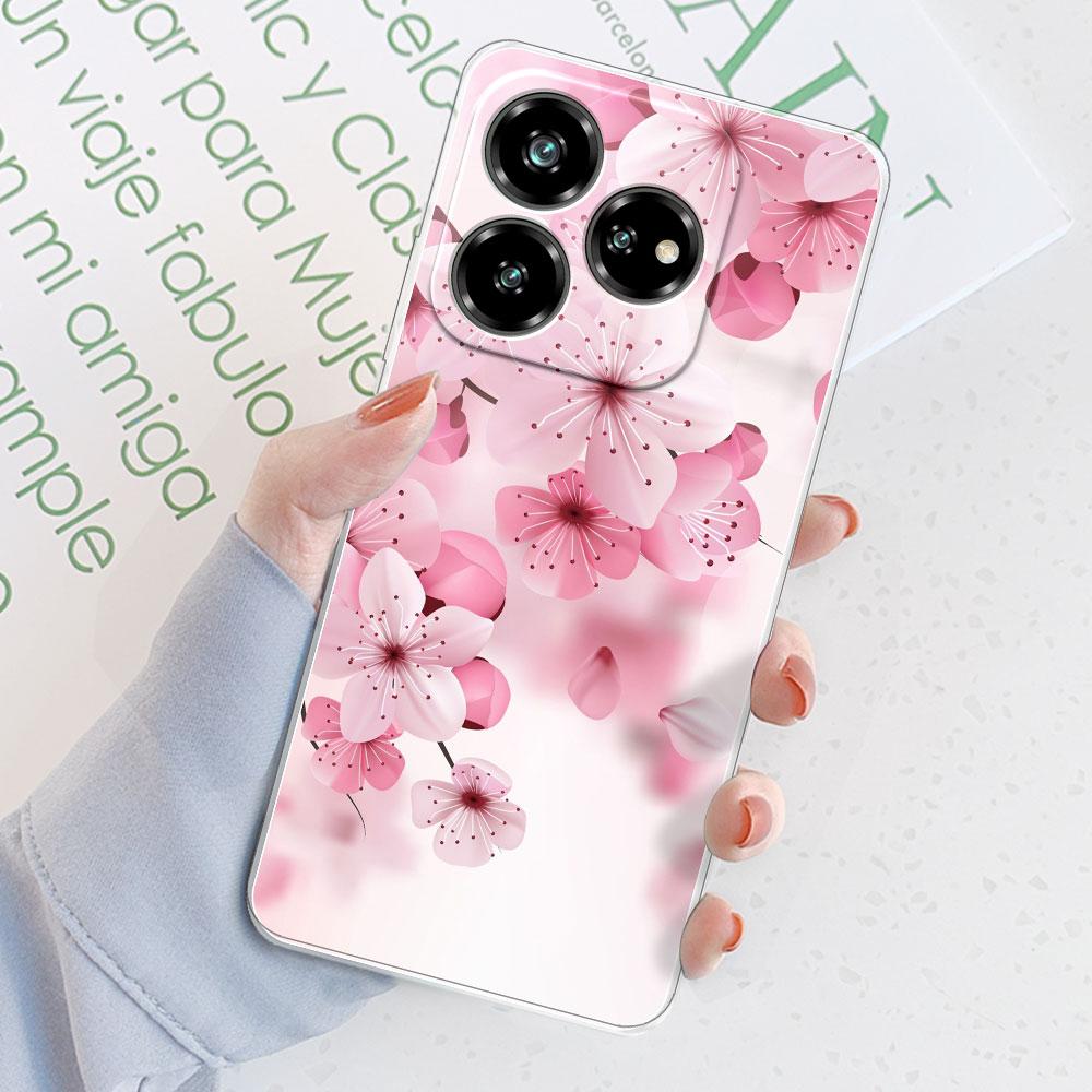 For ZTE Axon 60 4G Case Back Cover For ZTE Blade V60 4G Funda Shockproof Clear Soft Silicone Phone Case for ZTE Blade V40S Coque