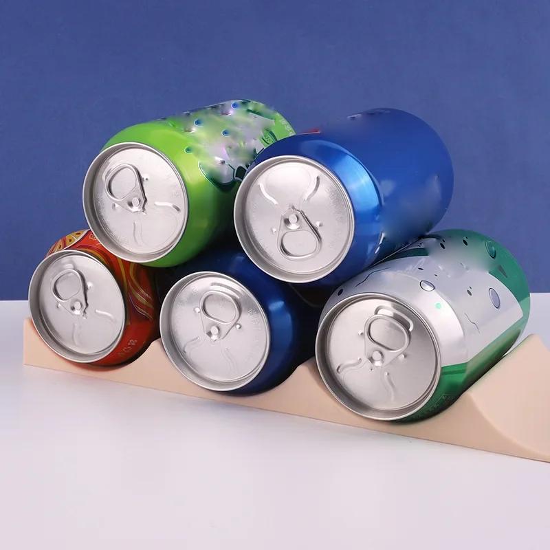 1PCWine Rack Stackable Bottle Holder Countertop Wine Bottle Rack Wine Bottle Can Organizer For Pantry Cabinet Refrigerator Home