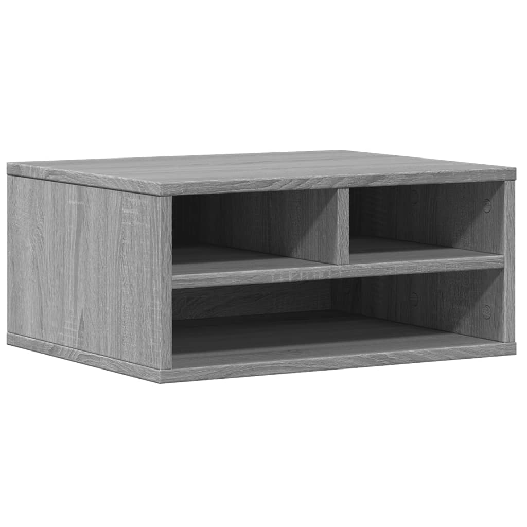 Printer Stand Gray Sonoma 49 X 40 X 22.5 Cm Engineered Wood