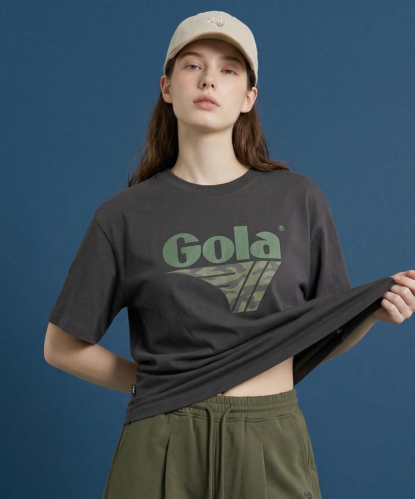 Golla Big Logo T-Shirt [Charcoal]