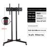Mobile Floor Stand for 32-65 Inch LCD TV: Integrated Display Rack