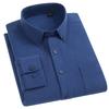 5XL Men Shirt Long Sleeve Slim Fit Cotton Oxford  Classic Stripes Shirt Men Long Sleeve Plaid Shirts Casual Business Soft Cozy
