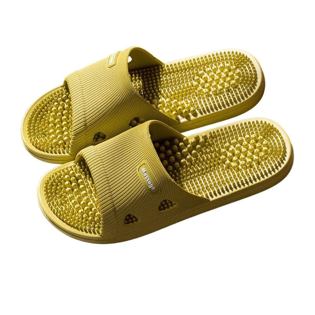 

Tiny Room Foot Reflexology Bath Toilet Comfortable for and Health Size Sandals, Hole-Resistant, Shrink-Resistant, PVC, Slippers, Slippers, Walking,