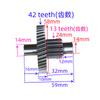 2T Two-stroke Engine DIO50 Is Suitable for Honda 17 18 27 28 ZX34 35 CK50 Pulley Rear Axle Transmission Gear Variable Speed Gear