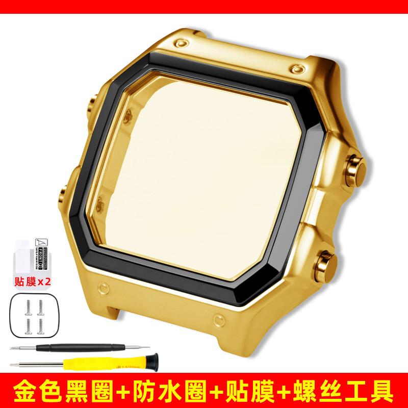 Ae1200 Fashion Accessories For Casio Case Kit Modified Metal AE-1200 Ae-1300 Bezel Glass Strap Ring Stainless Steel Watch Band