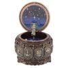 Vintage Music Box with 12 Constellations Rotating Goddess Twinkling LED Light