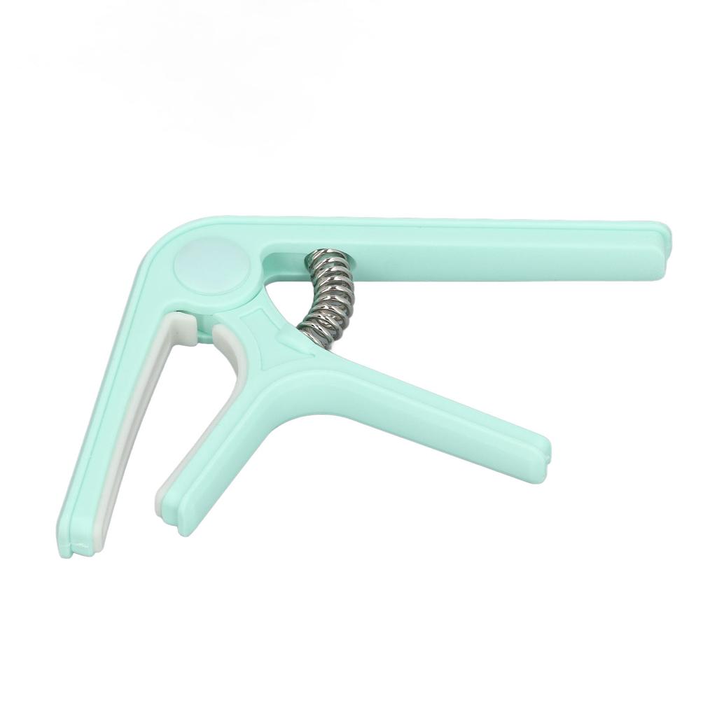 Gitarren-Kapodaster Robuste ABS-Feder Gleichmäßiger Druck Einfache Bedienung Kapodaster für Akustikgitarre Ukulele Bass