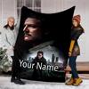 Custom Name The Last of Us Theme Printed Blanket - Perfect for Couch, Bed, Travel & Outdoor Use | Machine Washable, Cozy & Durable.