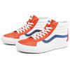Vans Sk8 Reissue Vlt Lx High-Top Skate Shoes Unisex Sneakers White Orange VN0A4BVH22E