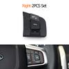 Steering Wheel Switch Button Cover Replacement For Land Rover Discovery Sport For Jaguar XE XF F-PACE C-PACE 2015-