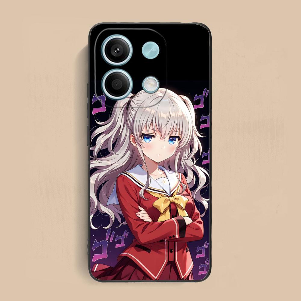 

Charlotte Tomori Nao Matte TPU Mobile Phone Case for Xiaomi Redmi 15 14 13 12 A5 3 2 1 C Plus 4G 5G Colorful Printing Cover Redmi A1+