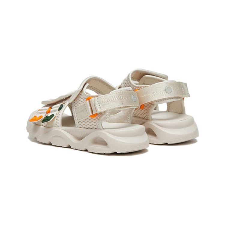 Anta Anti-Slip Sports Sandals Kids Footwear Mud-Gray Yellow A312329942-1