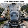 450MT Motorcycle Accessories Windscreen Wind Deflectors Widening Front Windshield Raised Windscreens For CFMOTO CF 450 MT MT450