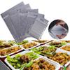 5Pcs Aluminum Foil Insulated Thermal Bags for School Lunch Takeout Camping Grocery Shopping Picnic