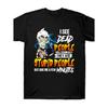 1pc Funny 'I See Dead People' Graphic T-Shirt, Casual Crew Neck Short Sleeve Tee, Breathable Cotton Fabric, Slight Stretch, Summer Fashion Top,