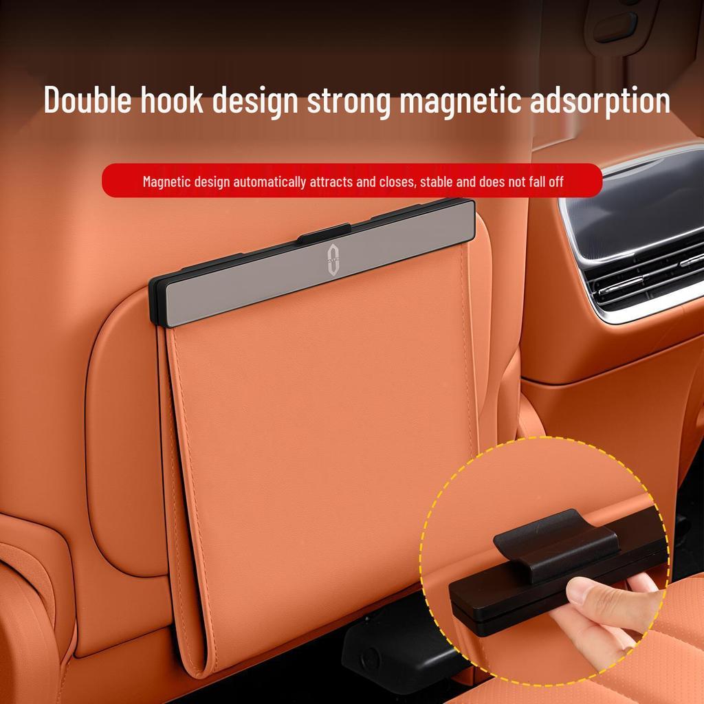 Magnetic Car Trash Bag & Seat Back Hanging Organizer for AITO M8