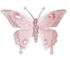 Christmas Tree Decorations Glitter Butterfly Ornaments Detailed Wings Design