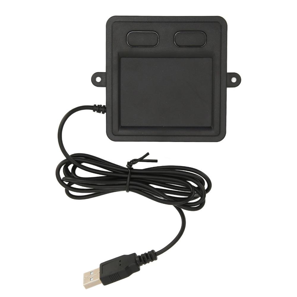 2-Tasten tragbares Trackpad Plug-and-Play Hohe Empfindlichkeit Touchpad Kabelgebundenes USB-Touchpad Home Office