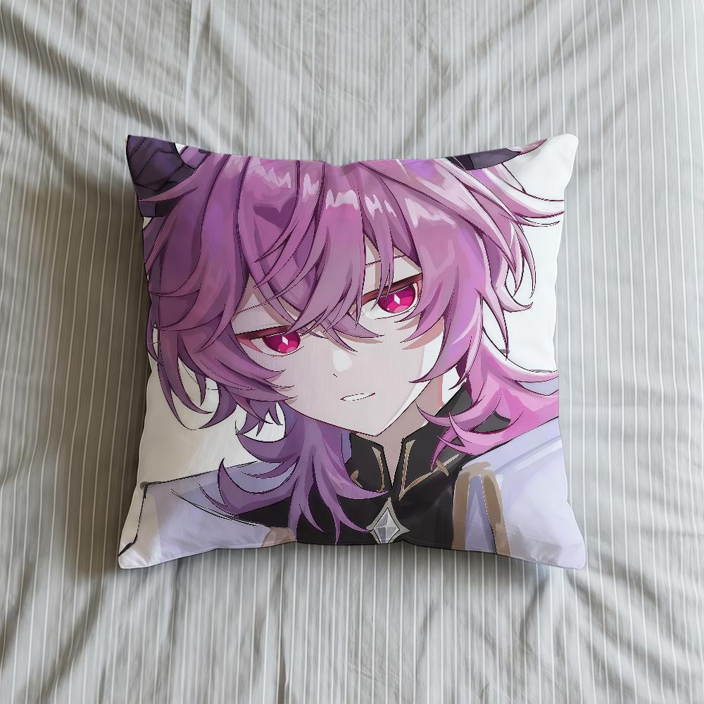 Cushion Genshin Cover Soft Case For Durin Sofa Living Impact Room Home Comfortable Office Decor Protective Pillow Covers