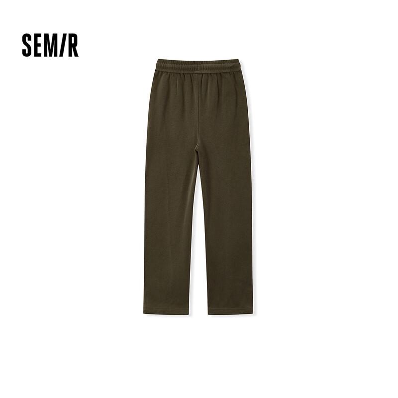 

Semir Women s Winter Fleece-Lined Wide-Leg Casual Pants L