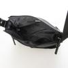 Labagagerie Monogram Square Nylon Shoulder Bag, SS Size, B004604, Black (10)