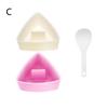 Triangles Sushi Mold Onion Rice Ball Food Press Japanese Bento Kitchen Gadget Set Onigiri Maker Frame Kit Tools Gadgets Dining