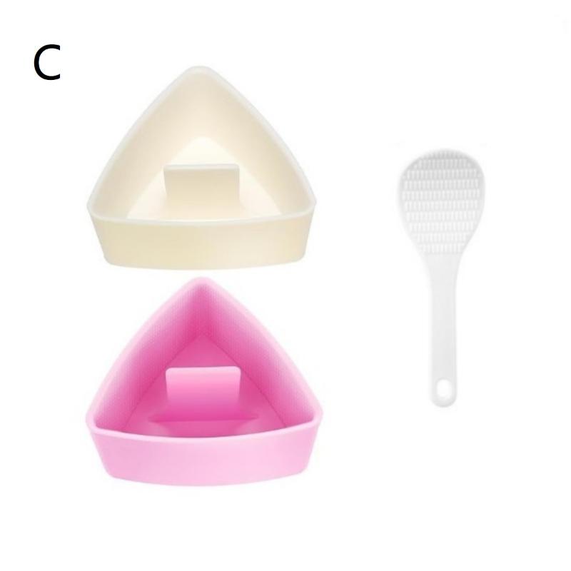 Triangles Sushi Mold Onion Rice Ball Food Press Japanese Bento Kitchen Gadget Set Onigiri Maker Frame Kit Tools Gadgets Dining