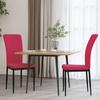 Day and Night - Day and Night Dining Chairs 2 Units Red Velvet