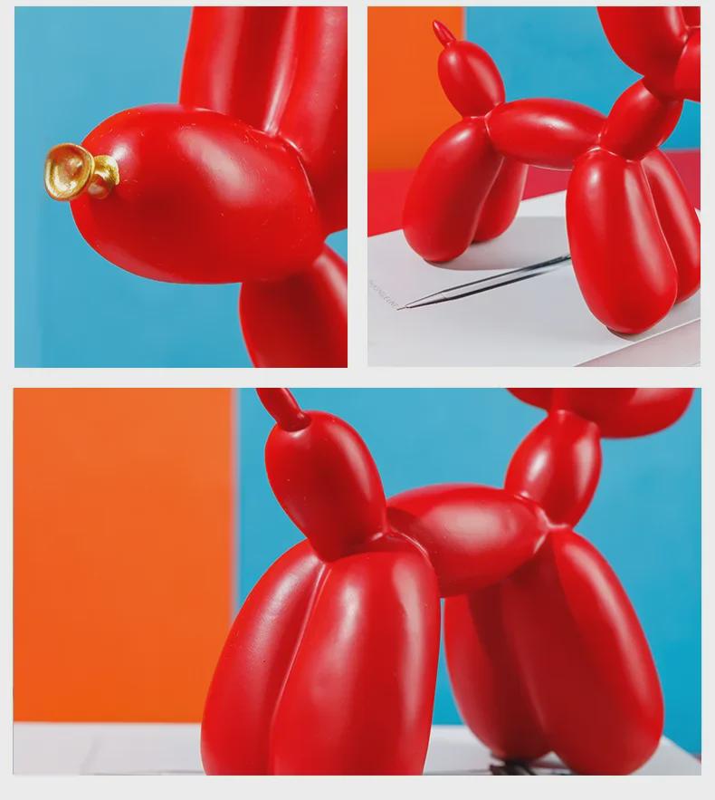 Kreative Harz-Ballonhund-Ornamente: Einzigartige Wohnaccessoires