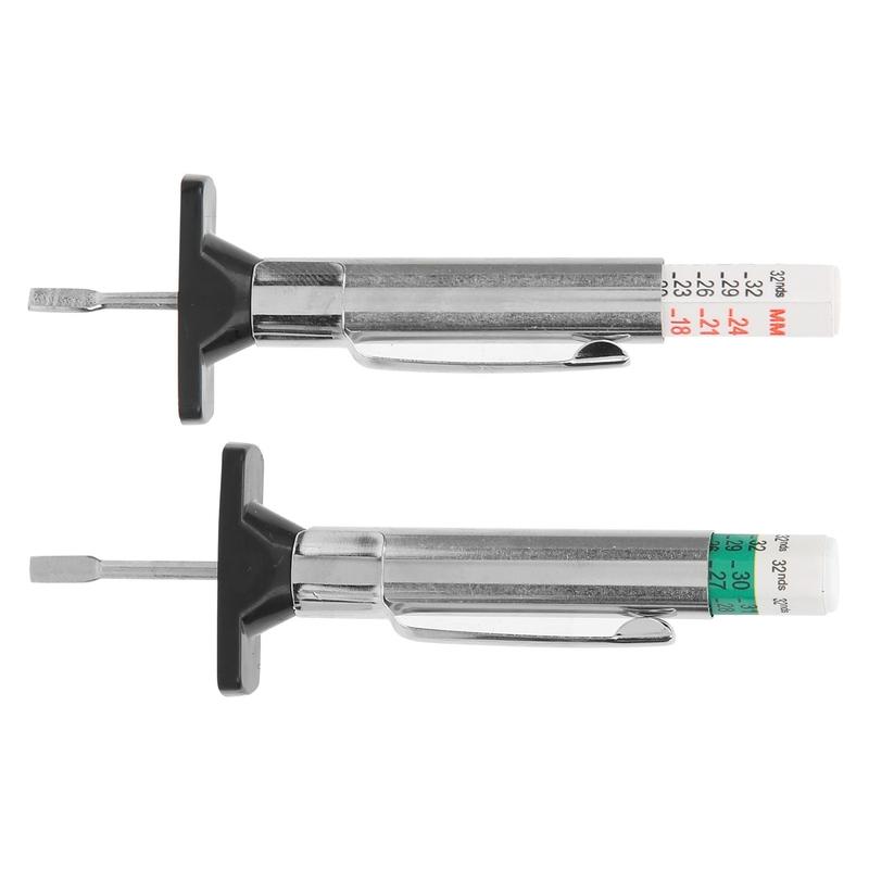 0‑25mm Car Tire  Depth Gauge Tester Portable Car Tyre Measuring Tool  Tire Depth Gauge 0‑25mm Tire Depth Gauge