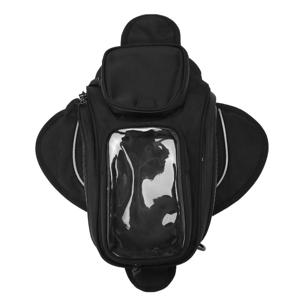 Motorcycle Tank Bag Decorative Backpack Oxford Cloth Waterproof Wear Resistant for Riding