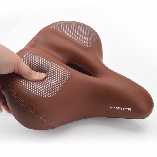 Hollow Bicycle Seat Wear-resistant Widened Thickened High Elasticity Damping Foaming Sponge High