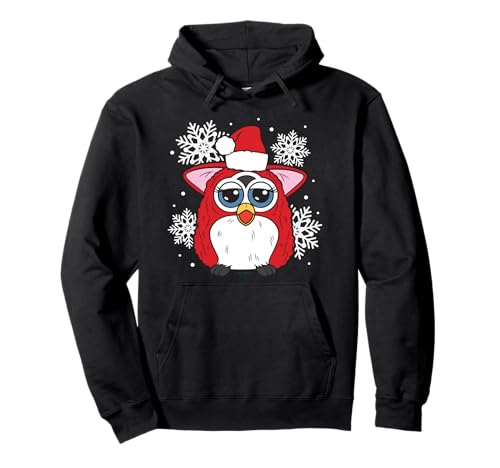 Furby Christmas Singing With Snowflakes Jolly Little Santa Hoodie