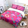 Colorful Geometric Decor Set Soft Comfortable Duvet Cover Bedding Set Included 1*Duvet Cover & 2*Pillowcases, Gift